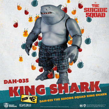 Beast Kingdom DAH-035 DC: The Suicide Squad King Shark Nanaue 1:9 Scale Dynamic 8ction Heroes Action Figure